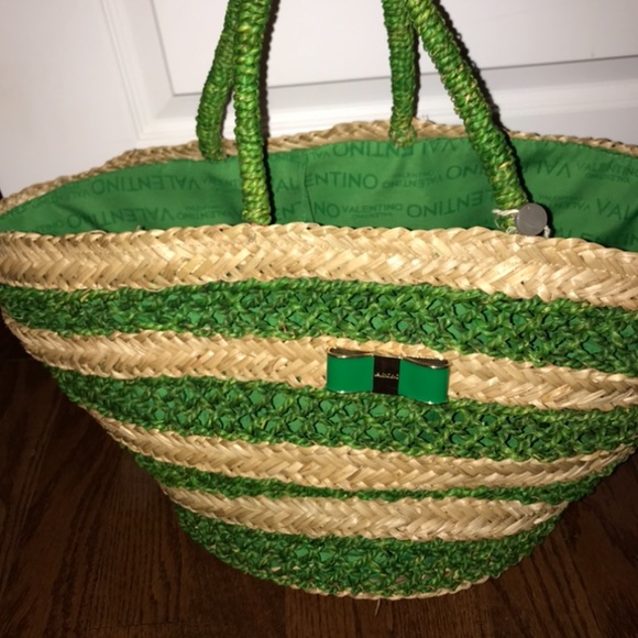 Valentino straw bag - Picture 1 of 5